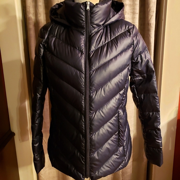 🍂❄️LAUREN Ralph Lauren Ultra Lightweight Goose Down Packable Hooded Puffy Coat - Picture 2 of 11